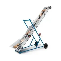 Scheppach Förderband Muli 4500 - 400V 1100W, ideal für schnellen Abtransport von Brennholz mit variabler Höhenverstellung und einfacher Handhabung