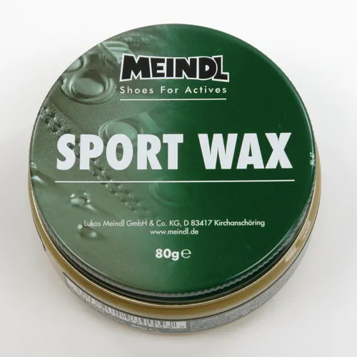 Meindl Sportwax uni 80g - Hochwertige Lederpflege - Schuhcreme & Pflegeprodukte, schützt und pflegt Leder, verhindert das Austrocknen und verlängert die Lebensdauer Deiner Lederschuhe.