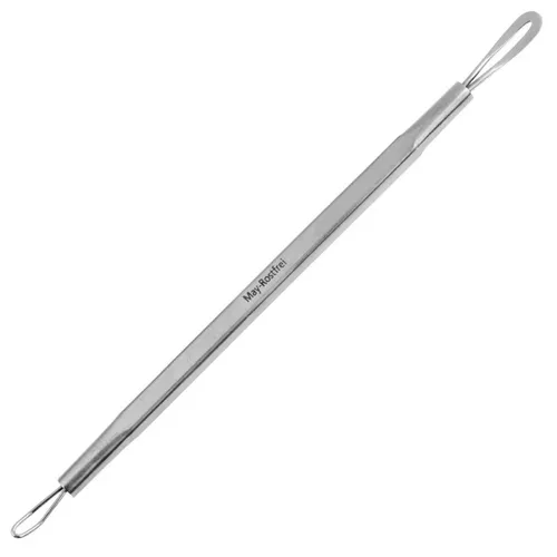 Komedonenquetscher & Mitesserentferner – Hygienischer Pickelentferner - Gesichtspflegegerät aus hochwertigem Edelstahl, ideal zur effektiven und hygienischen Entfernung von Mitessern und Pickeln.