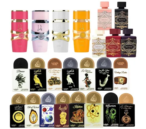 Lattafa befüllbarer Adventskalender Exklusiver Duft-Adventskalender – 24 Miniaturen für Damen & Herren (24-tlg)