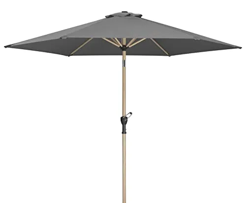 Schneider Marktschirm Cordoba 270 cm - Robuster, abknickbarer Sonnenschirm mit Kurbelmechanik. UV-beständig und wasserabweisend, ideal für den Garten oder die Terrasse. Genießen Sie entspannte Stunden im Schatten!