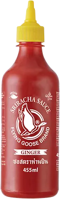  Flying Goose Sriracha scharfe Chilisauce mit Ingwer, 455ml 10,11 EUR/l