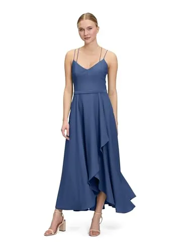 Vera Mont Damen Abendkleid - Elegantes Design mit Volant-Rock - Abendkleider für Damen, besonderes Design für glamouröse Ausstrahlung bei festlichen Events wie Galas und Hochzeiten.