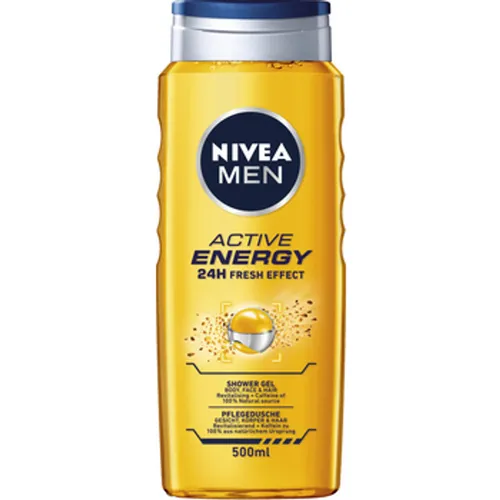NIVEA Żel pod prysznic Active Energy 500ml Nivea Polska Sp. z o.o. 9005800341644