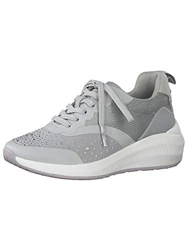 Tamaris Fashletics Damen Sneaker 1-1-23730-25 231 grau normal Größe: 38 EU