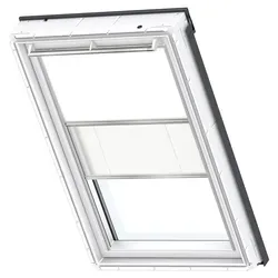 Velux Set Verdunkelungsrollo + Plissee DFD CK04 - Seitenzug- & Springrollos, ideal für optimale Verdunkelung und Lichtregulierung, passend für viele Velux Fenster-Typen.