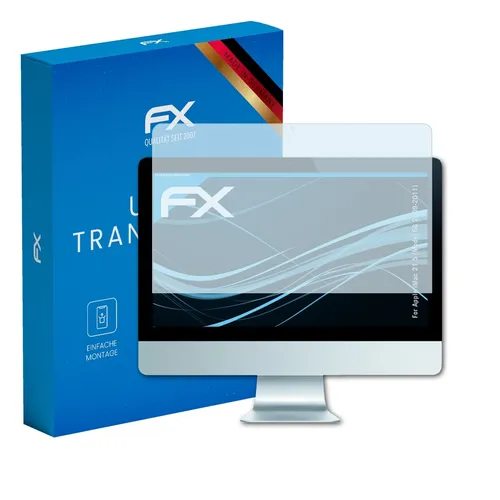 atFoliX Schutzfolie für Apple iMac 21,5 (Model 6G 2009-2011) klar