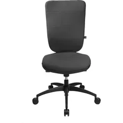 Topstar Bürostuhl Soft Pro 100, anthrazit - Bürostuhl mit Bandscheibensitz und Lendenwirbelstütze, ideal für gesundes Sitzen auch an langen Arbeitstagen, bis 110 kg belastbar