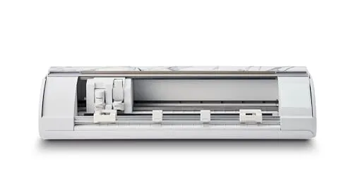 Silhouette America SILHOUETTE CAMEO 5 - Weiß Marmor - Drucker und Schneidemaschine, präzise und vielseitig für kreative Projekte im Home Office oder Hobbybereich.