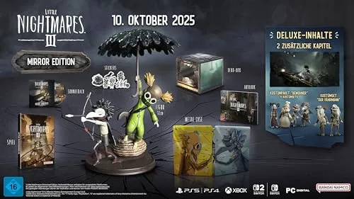 Little Nightmares III 3 | Mirror Edition für Nintendo Switch 2 - Fesselndes Horror-Abenteuer, USK ab 16, neu und originalverpackt, ideal für Fans von spannenden Geschichten und einzigartigem Gameplay.