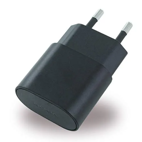 Nokia AC-50E + Datenkabel USB Ladegerät für Nokia Geräte schwarz