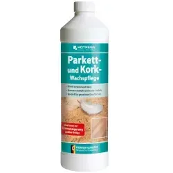 HOTREGA Parkett- und Kork-Wachspflege 1 L Flasche