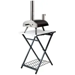 Folding Table UU-P1F400, Klappbarer Tisch - Möbel mit stabiler Metallkonstruktion, ideal für kleine Räume, leicht faltbar und mit einer Tragfähigkeit von 50 kg.