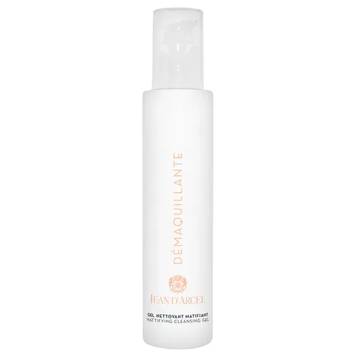 Jean d Arcel Demaquillante Gel nettoyant matifiant, 200ml - Reinigungsschaum & Gele für das Gesicht ✔ Mattierendes Gel für fettige Haut ✔ Effektive Porenverfeinerung und Unreinheitenbekämpfung mit beruhigenden Inhaltsstoffen.