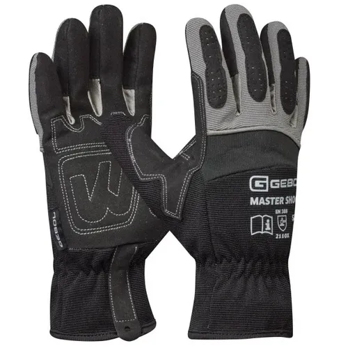 Gebol Handschuh Anti Shock Premium Größe: 10 Arbeitshandschuh Schutzhandschuh