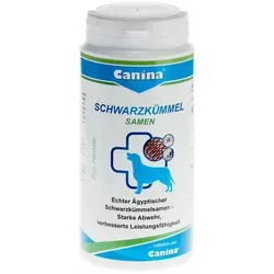 Canina Schwarzkümmelsamen 250 g - Hochwertige Schwarzkümmelsamen für Hunde, reich an wertvollen Inhaltsstoffen. Ideal zur Unterstützung der Pflege und für das Wohlbefinden Ihres Haustieres.