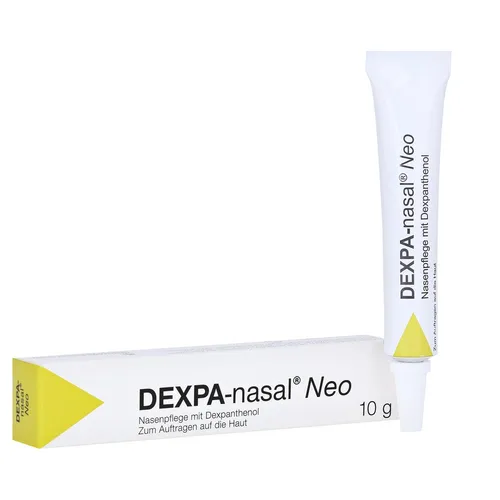 Dexpa nasal Neo Salbe - Vielseitige Nasensalbe für die tägliche Pflege der Nasenschleimhaut, ideal zur Unterstützung der Nasenpflege.