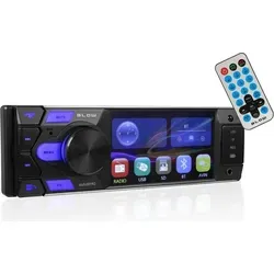 BLOW 78-336# 1-DIN Autoradio mit Bluetooth und USB - Vielseitiges 1-DIN Autoradio mit Bluetooth, USB und microSD für mühelose Musikwiedergabe. Inklusive Fernbedienung und Montagewerkzeug für einfachen Einbau.