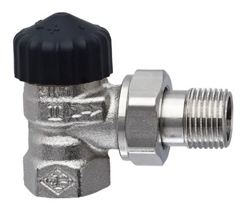 HEIMEIER Thermostatventil Unterteil 1/2 Eck Standard, 2201-02.000 - Hochwertiges Thermostatventil für präzise Temperaturregelung in Heizungsanlagen. Ideal für den professionellen Einsatz und einfach zu installieren.