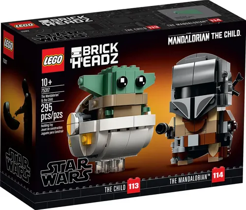 LEGO 75317 Star Wars: Der Mandalorianer und das Kind - Komplettes Set - Erlebe das Abenteuer mit dem LEGO Set 75317 aus der Star Wars Reihe. 295 Teile für kreativen Bau-Spaß, ideal für Fans ab 10 Jahren.