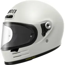 Shoei Glamster06 Helm XL, weiß für Männer - Motorradhelm mit maximalem Schutz in klassischer Optik, kombiniert Vintage-Look mit modernen Features und sorgt für optimale Ventilation.
