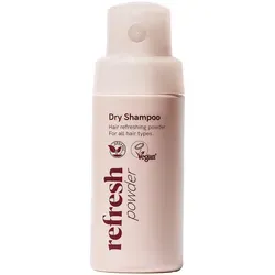 Hairlust Refresh PowderTM Trockenshampoo 40 g - Aerosolfreies Trockenshampoo mit 99% natürlichen Inhaltsstoffen, ideal für frisches Haar ohne Wasser. Perfekt für unterwegs und umweltfreundlich!