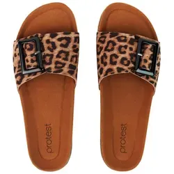 Protest PRTKaisa Slaps FUDGECAMEL Sneaker 39 EU - Stylische Sneaker in Größe 39 EU, Farbe FUDGECAMEL, aus hochwertigem 100 % EVA mit bequemer Korksohle – ideal für trendbewusste Freizeitlooks.
