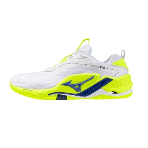 Mizuno Handballschuhe Wave Stealth Neo 2, weiß, 45, Herren - Hochwertige Mizuno Handballschuhe für Herren. Die Wave Stealth Neo 2 bieten optimale Stabilität und Dämpfung dank modernster Technologie. Ideal für engagierte Spieler, die auf Leistung und Komfort setzen.