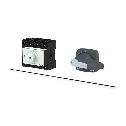 Eaton Hauptschalter P3-80/M4/K2-PG/N - Zuverlässiger 4-poliger Hauptschalter von Eaton mit 80A Nennstrom, ideal für den professionellen Einsatz in elektrischen Anlagen. Robuste Bauweise für maximale Sicherheit.