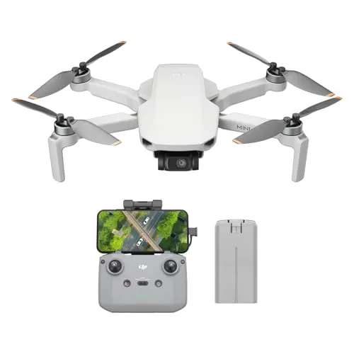 DJI Mini 4K Drohne mit 4K UHD Kamera – Kompakt und Einsteigerfreundlich - Die DJI Mini 4K Drohne wiegt unter 249 g und bietet beeindruckende 4K UHD Aufnahmen. Ideal für spontane Flüge, ist sie leicht zu steuern und perfekt für Reisen und Abenteuer. Mit 31 Minuten Flugzeit und automatischen QuickShots gelingen mühelos beeindruckende Clips.