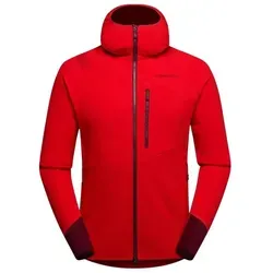La Sportiva Bristen Thermal Hoody Men - Bergsteigerjacke in mountain red/redwood - Die Bristen Thermal Hoody Men von La Sportiva bietet optimalen Windschutz und ist ideal für Bergsteigen und Hochtouren. Hergestellt aus langlebigem, abriebfestem Material, hält sie Sie auch bei Kälte warm.