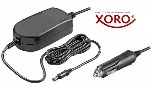 XORO CA1224 12V/24V KFZ Adapter für Fernseher und Receiver - Universeller KFZ Adapter für die XORO HTL/HTC Fernseher-Serie und andere Geräte. Automatische Spannungsanpassung und Schutz vor Überspannungen für sorgenfreien Betrieb im Fahrzeug.