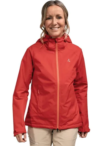 Schöffel Easy XT Regenjacke Damen lollipop, Größe 36 - Funktionsjacke aus atmungsaktivem VENTURI-Material, wind- und wasserfest mit 10.000 mm Wassersäule; ideal für Outdoor-Aktivitäten bei jedem Wetter.