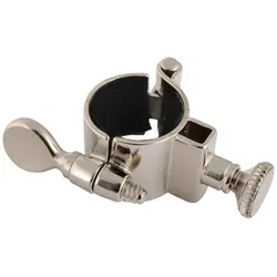 Riedl Notenhalterkästchen mit Scharnierring 20 mm - Instrumentenzubehör mit stabiler Hinge Box, ideal zum Nachrüsten einer Marschgabel, schützt den Lack durch Innenpolsterung und bietet eine langlebige Lösung.