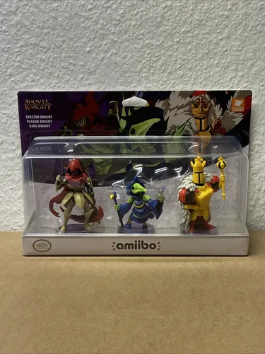 amiibo Specter Plague King Knight - Shovel Knight Figur 2019 - Toys to Life: Sammle und spiele mit den beliebten Charakteren Plague Knight und King Knight aus Shovel Knight für ein einzigartiges Spielerlebnis.