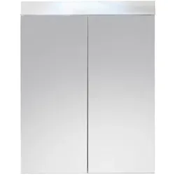 INOSIGN Spiegelschrank Avena Badezimmerschrank wahlweise mit LED-Beleuchtung - (B/T/H) 60/17/77 cm weiß