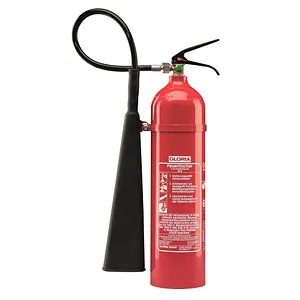 Gloria KS 5 SE CO2 Feuerlöscher 5 kg - Frostsicherer Dauerdrucklöscher für Brandklasse B, ideal für elektrische Anlagen bis 1000 Volt. Mit geringem Gewicht und einfacher Handhabung.