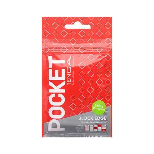 TENGA Pocket Stroker Block Edge