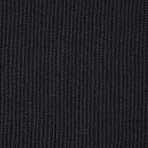 HOMESCAPES Robuster Baumwollstoff Meterware einfarbig Schwarz 150 cm breit, schwarzer Stoff zum Nähen, Dekostoff uni, Stoff 100% Baumwolle Oeko-Tex