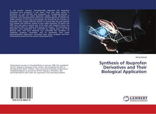 Amna Kamal | Synthesis of Ibuprofen Derivatives and Their Biological Application