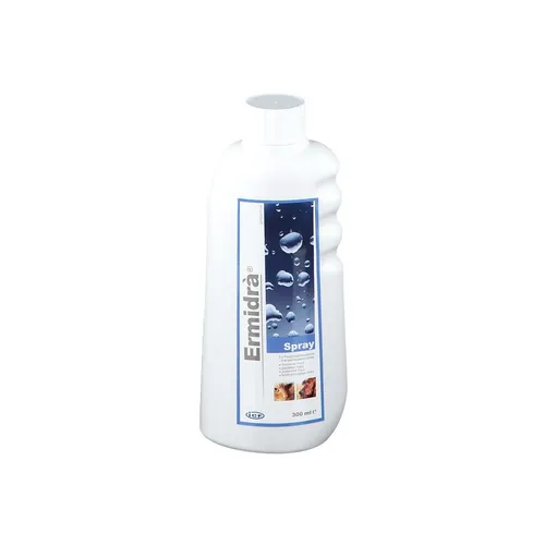 Ermidra' Spraydose 300 ML ICF - Feuchtigkeitsspendendes Spray für Hunde, Katzen & Pferde, beruhigt trockene Haut und zieht schnell ein – ideal für warme Temperaturen und trockene Luft.