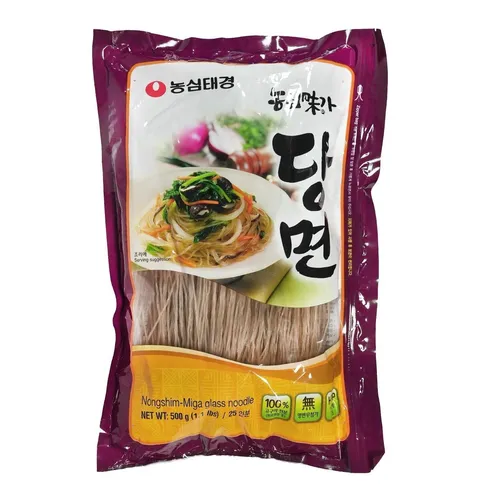 Nongshim Süßkartoffelnudeln für Japchae 500g Dangmyeon Sweet potato Glass noodle