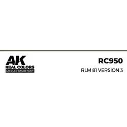 AK Real Colors RLM 81 Version 3 17 ml