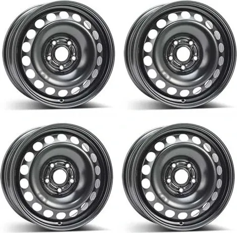 Stahlfelge Alcar 8426 6,5x16 für Skoda Superb III Combi - Robuste 1-teilige Stahlfelge in Schwarz, ideal für Skoda Superb III Combi, mit einer Einpresstiefe von ET41 für optimale Passform und Fahrstabilität.