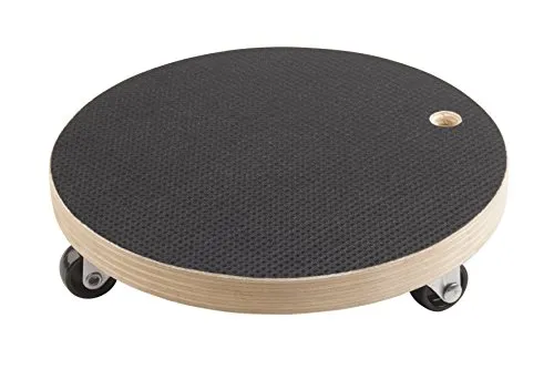 Metafranc WU0822030 Transportroller - Plattformen & Handpritschenwagen, Traglast bis 100 kg, ideal für den einfachen Transport schwerer Lasten mit einer stabilen Platten-Größe von Ø 20 mm.