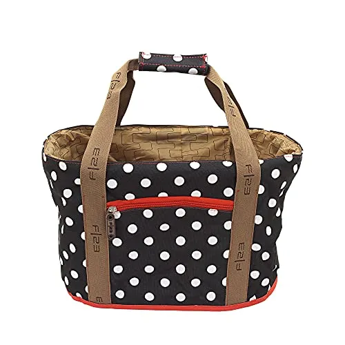 F23™ Einkaufskorb Delight, 20 l – Ergonomische Nierenform für bequemes Tragen - Einkaufskorb mit ergonomischer Nierenform für rückenschonendes Tragen. Abwischbares Innenfutter und praktische Stabilisatoren machen ihn ideal für den täglichen Einkauf.