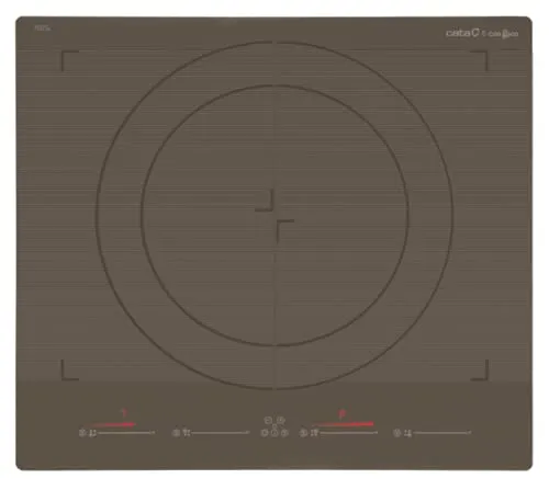 Induktionskochfeld Cata GIGA600SD 60 cm 7400 W - Kochfeld der Kategorie Induktionskochfelder, mit 7400 W Leistung für schnelles und effizientes Kochen, ideal für moderne Küchen.