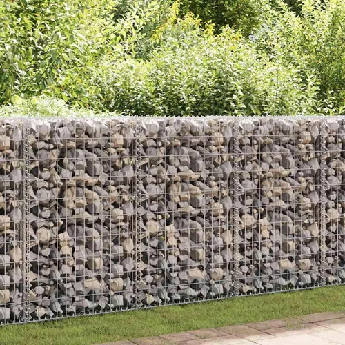 vidaXL Gabionen-Spiralen 24 Stk. Verzinkter Stahl 100 cm - Gabionen-Binder aus verzinktem Stahl für maximale Festigkeit und einfache Montage. Ideal für den schnellen Zusammenbau von Gabionen. 24 Spiralen, 100 cm lang.