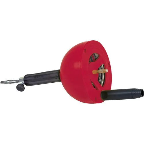 Rothenberger Industrial Rospi 072990E Rohrreinigungswelle 4.5m - Sonstige Reinigungsgeräte, ideal für die effektive Rohrreinigung mit 4.5 m Spirallänge, schlagfest und komfortabel mit Akku-Bohrmaschine nutzbar.