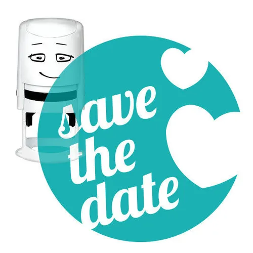 NIO Stempelmotiv - save the date-hearty
